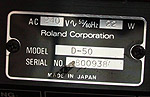 Roland D-50